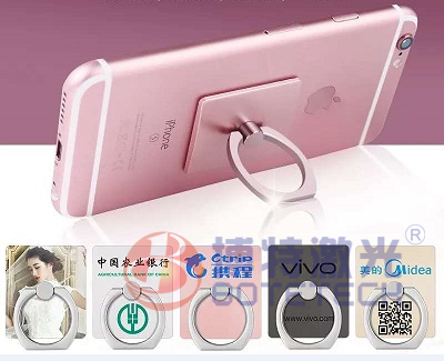 手機配件打標(biāo)個性化手機支架激光打標(biāo)機介紹