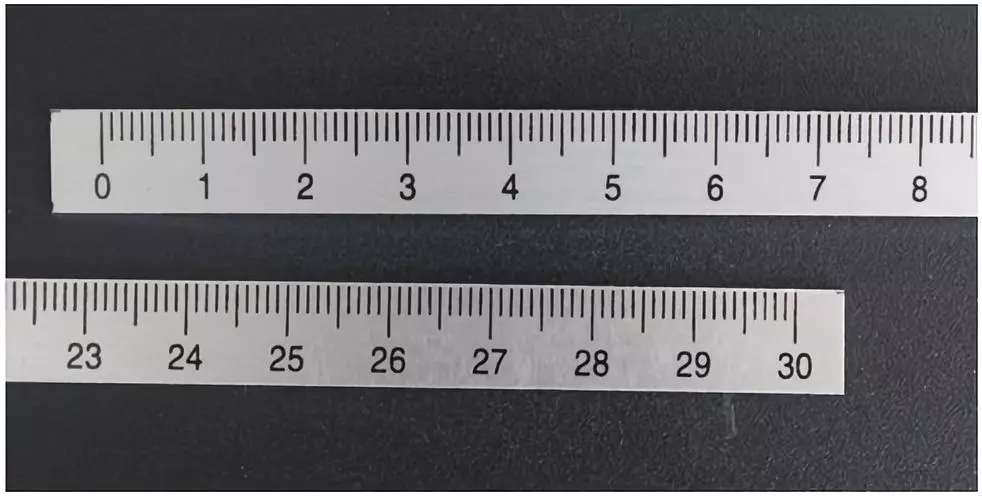 光纖刻度尺激光打標(biāo)機鋼尺鐳雕精確度零誤差